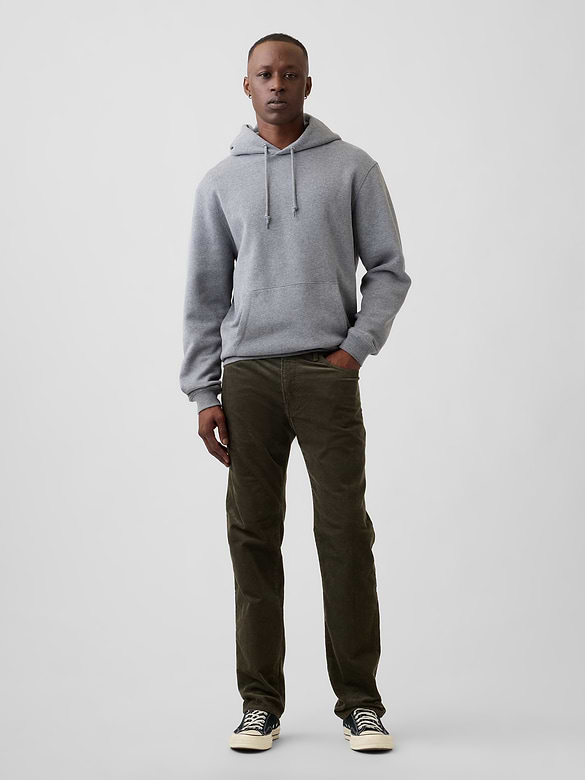 Straight Corduroy Pants