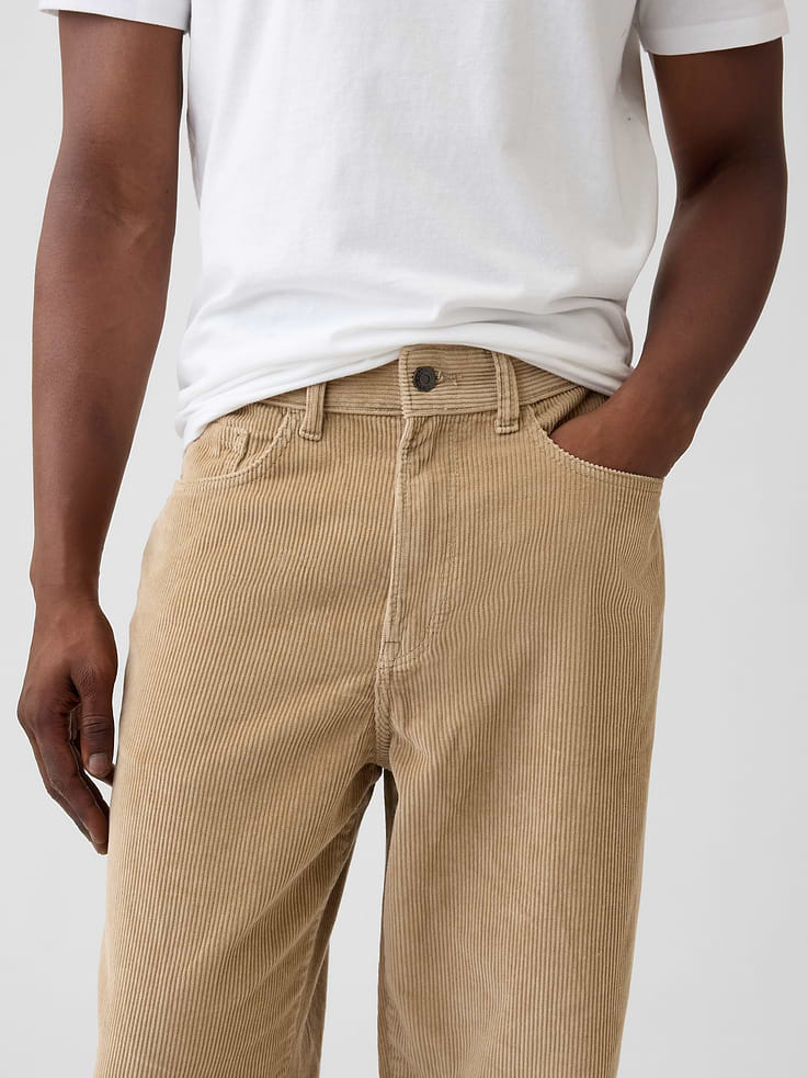 Image 5 of 6, Baggy Corduroy Pants