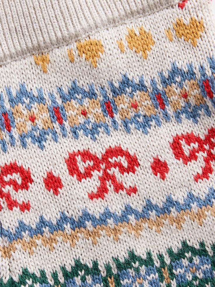 Image 4 of 4, Baby & Toddler Fair Isle Flare Sweater Pants