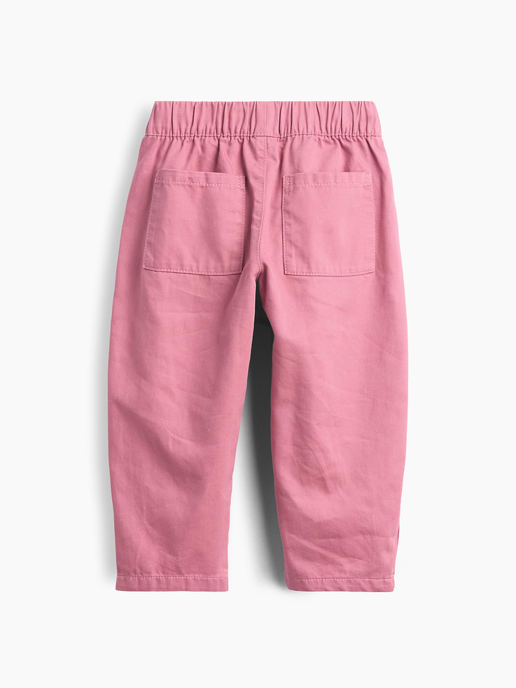 Image 3 of 3, Baby & Toddler UltraSoft Pull-On Barrel Pants