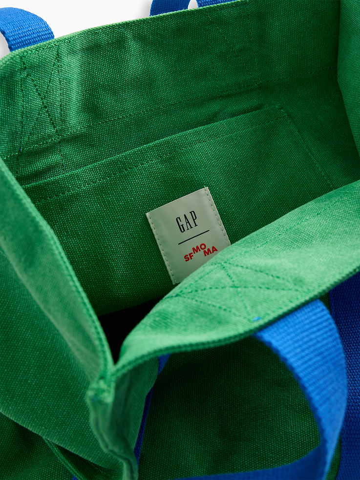 Image 5 of 5, Gap | SFMOMA Logo Tote Bag