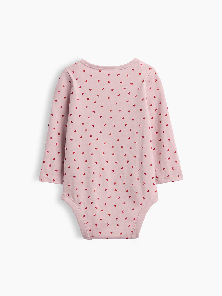 Image 2 of 3, Baby First Favorites Organic Cotton Print Bodysuit