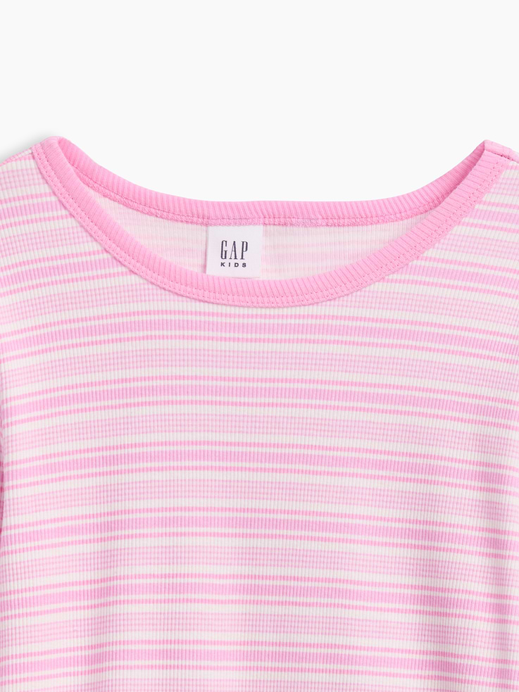 Image 2 of 3, Kids Ribbed T-Shirt