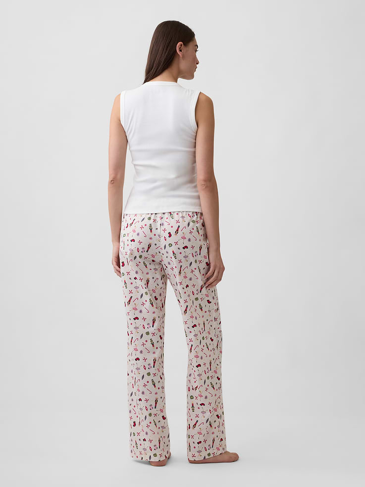 Image 2 of 4, Poplin PJ Pants