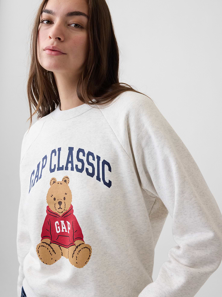 Image 4 of 5, Relaxed Brannan Bear Graphic Sweatshirt