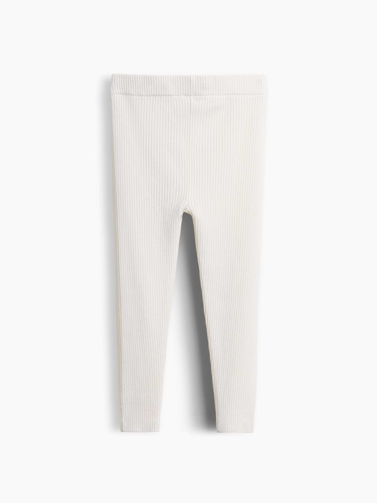 Image 3 of 3, Baby & Toddler CashSoft Rib Sweater Leggings