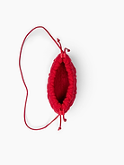 Image 6 of 6, CashSoft Cable-Knit Pouchette