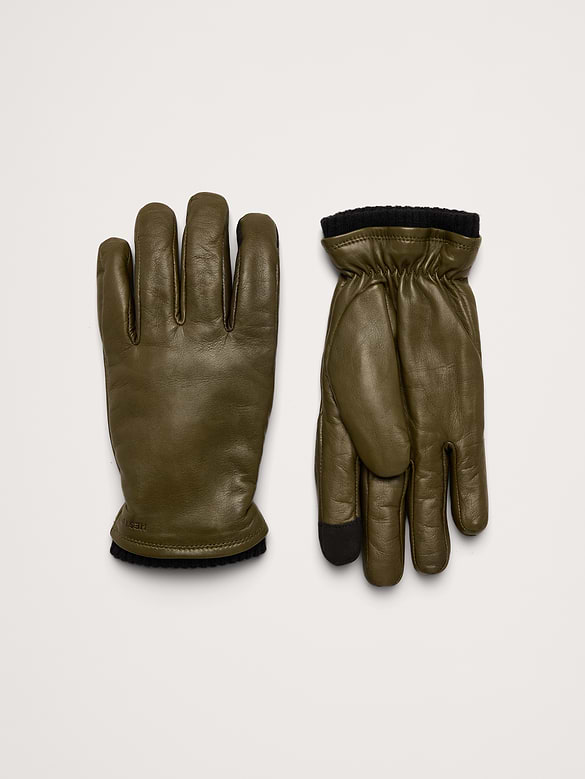 John Leather Gloves by Hestra