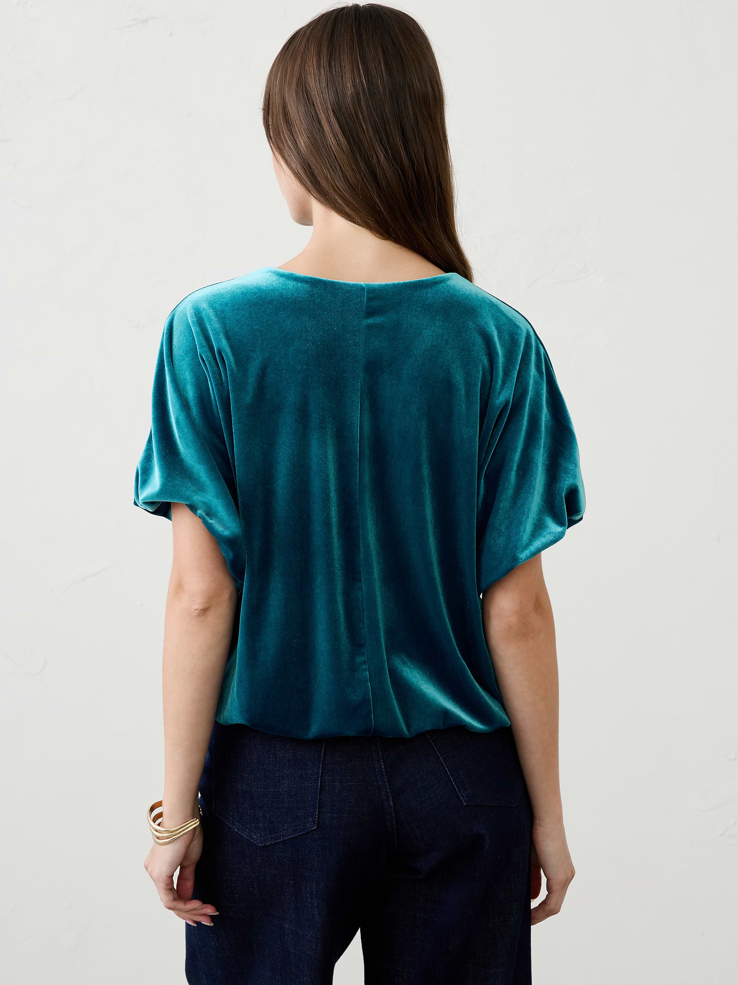 Image 2 of 4, Velvet Bubble Top