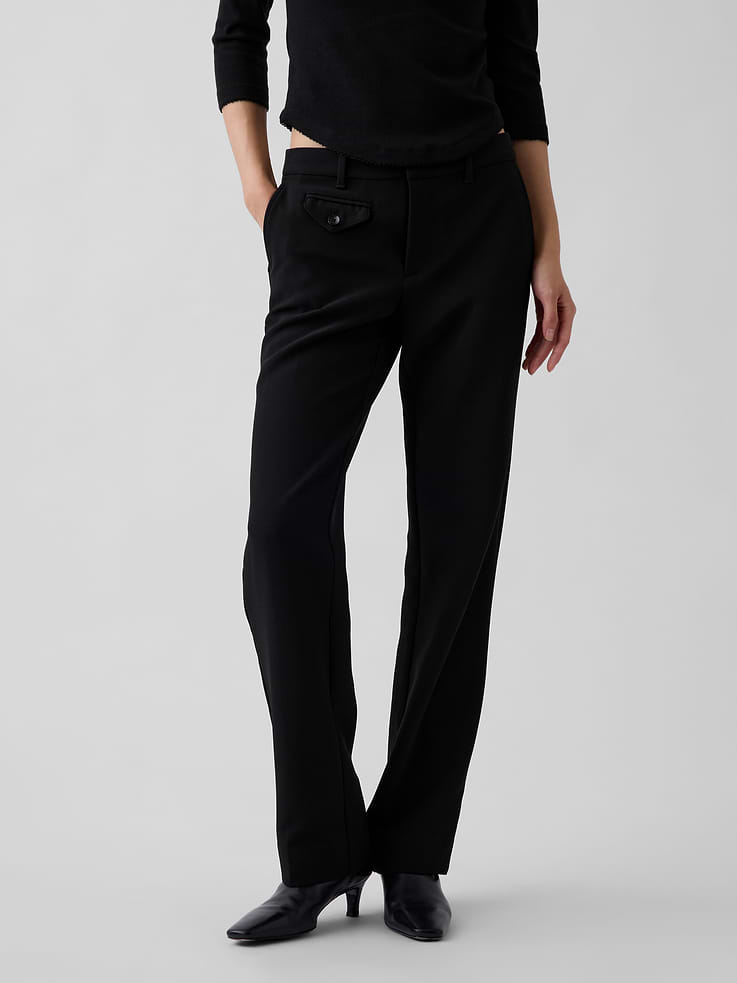 Image 2 of 7, Low Rise BiStretch Pants