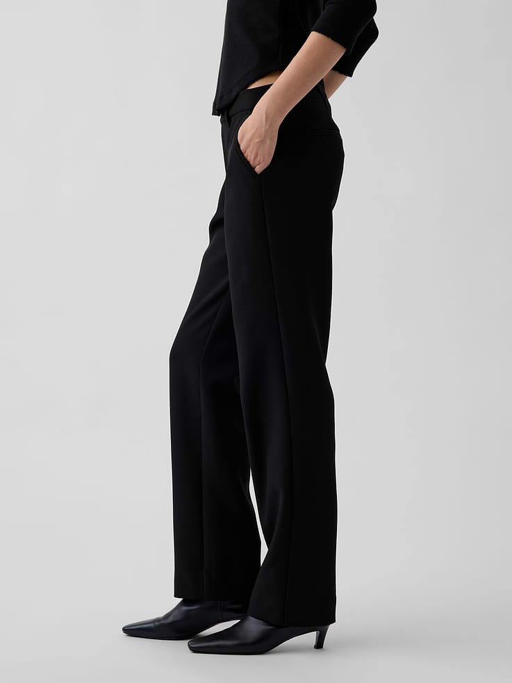 Image 3 of 7, Low Rise BiStretch Pants