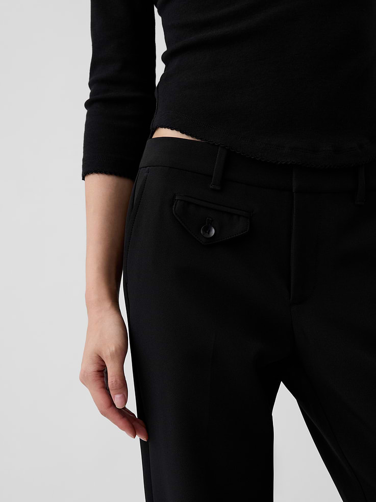 Image 6 of 7, Low Rise BiStretch Pants