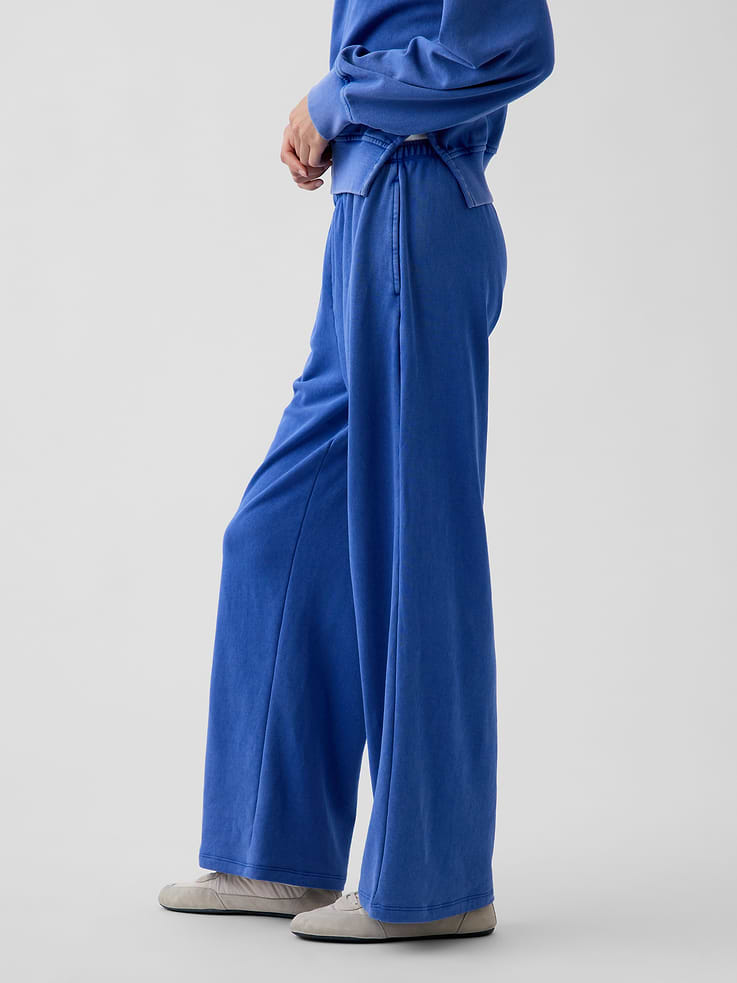 Image 3 of 6, Mid Rise VintageSoft Terry Loose Sweatpants