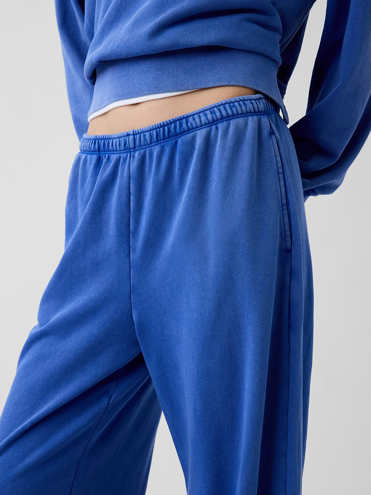 Image 5 of 6, Mid Rise VintageSoft Terry Loose Sweatpants