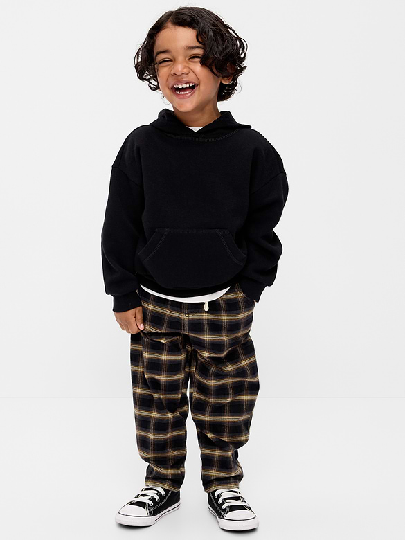 Pull-On Barrel-Leg Pants for Toddler Boys