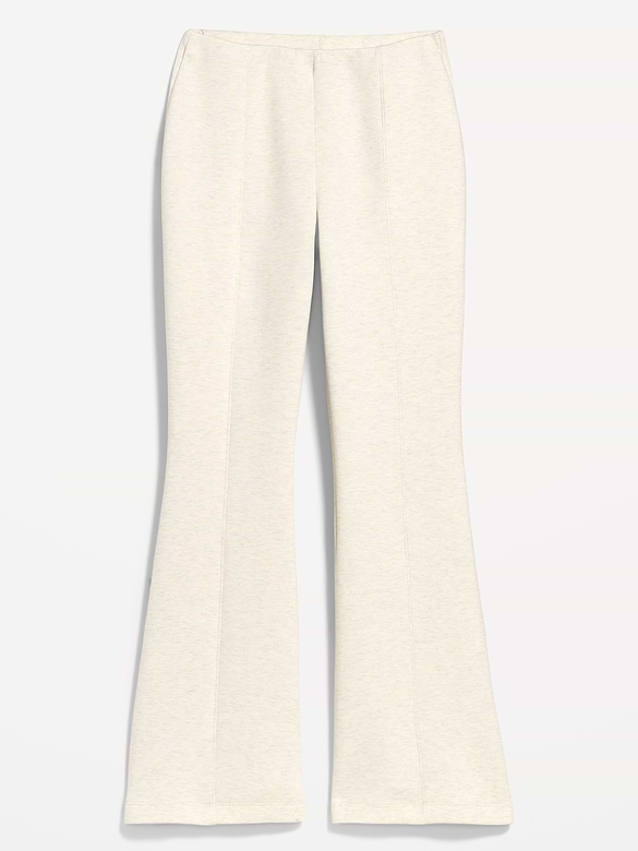 High-Waisted Bounce Fleece Flare-Leg Sweatpants