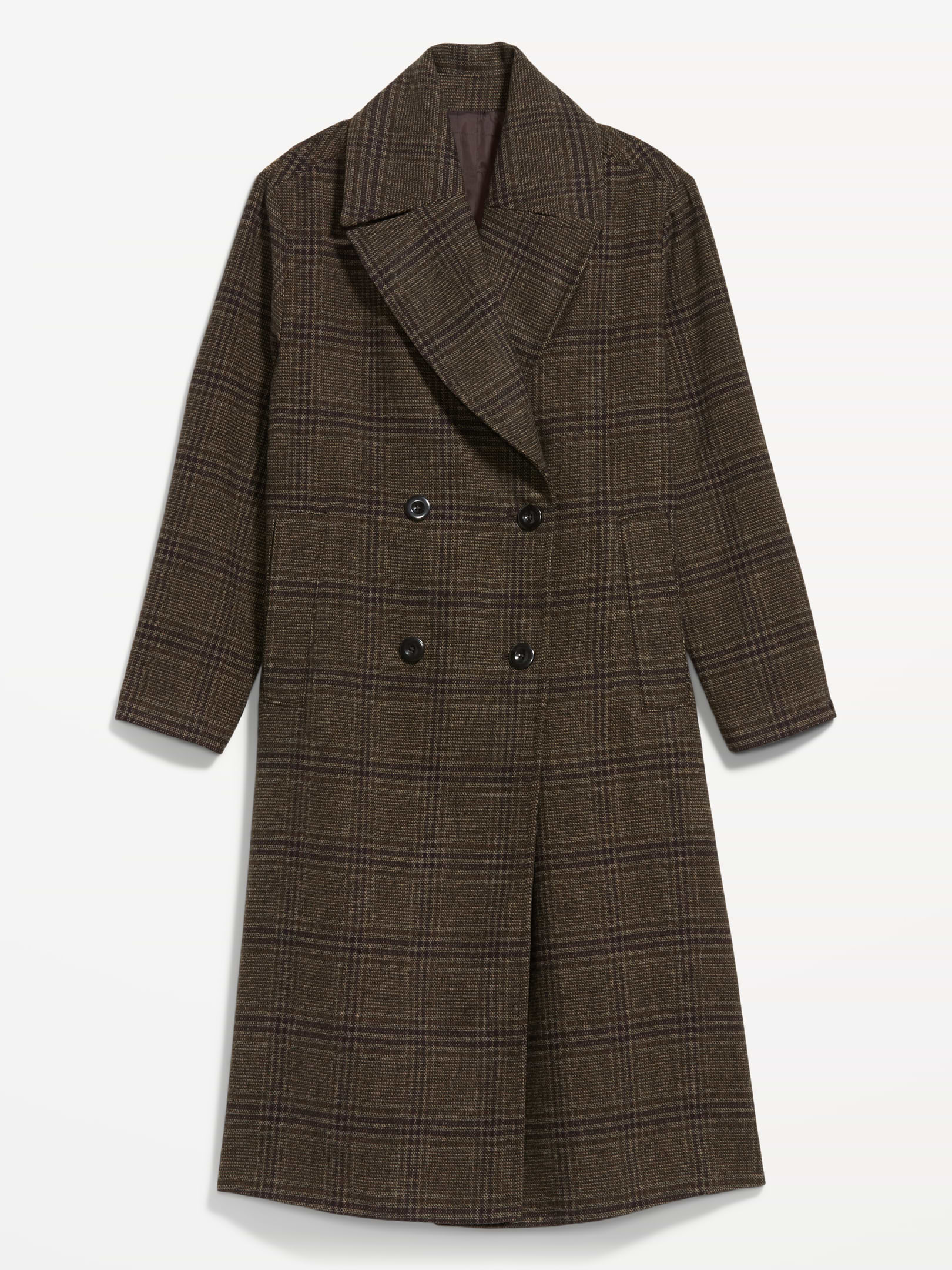 Image 7 of 7, Oversized Full-Length Overcoat