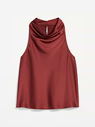 Image 1 of 2, high cowl neck, sleeveless, Product #1184382