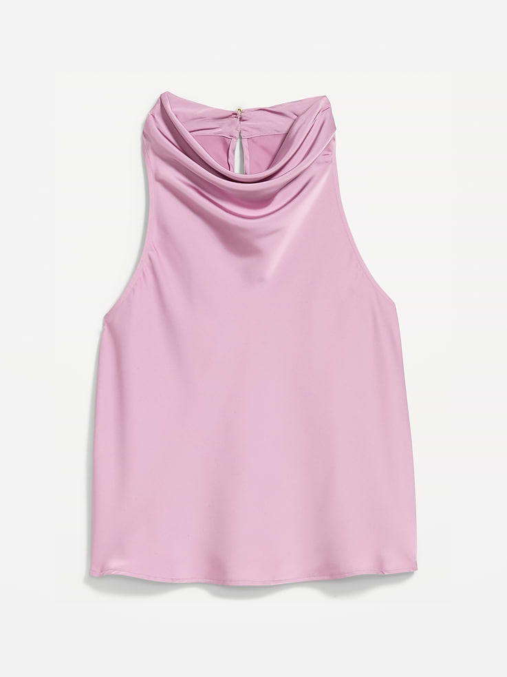 Image 1 of 6, high cowl neck, sleeveless, Product #1184382