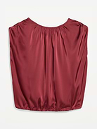 Image 1 of 2, boatneck, cap sleeves, elasticized bubble hem, Product #1184392