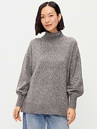 Image 1 of 3, Featuring SoSoft. Feels like cashmere, wears like a year-round fave., turtleneck, long sleeves, rib-knit trim, pullover style, Product #903426