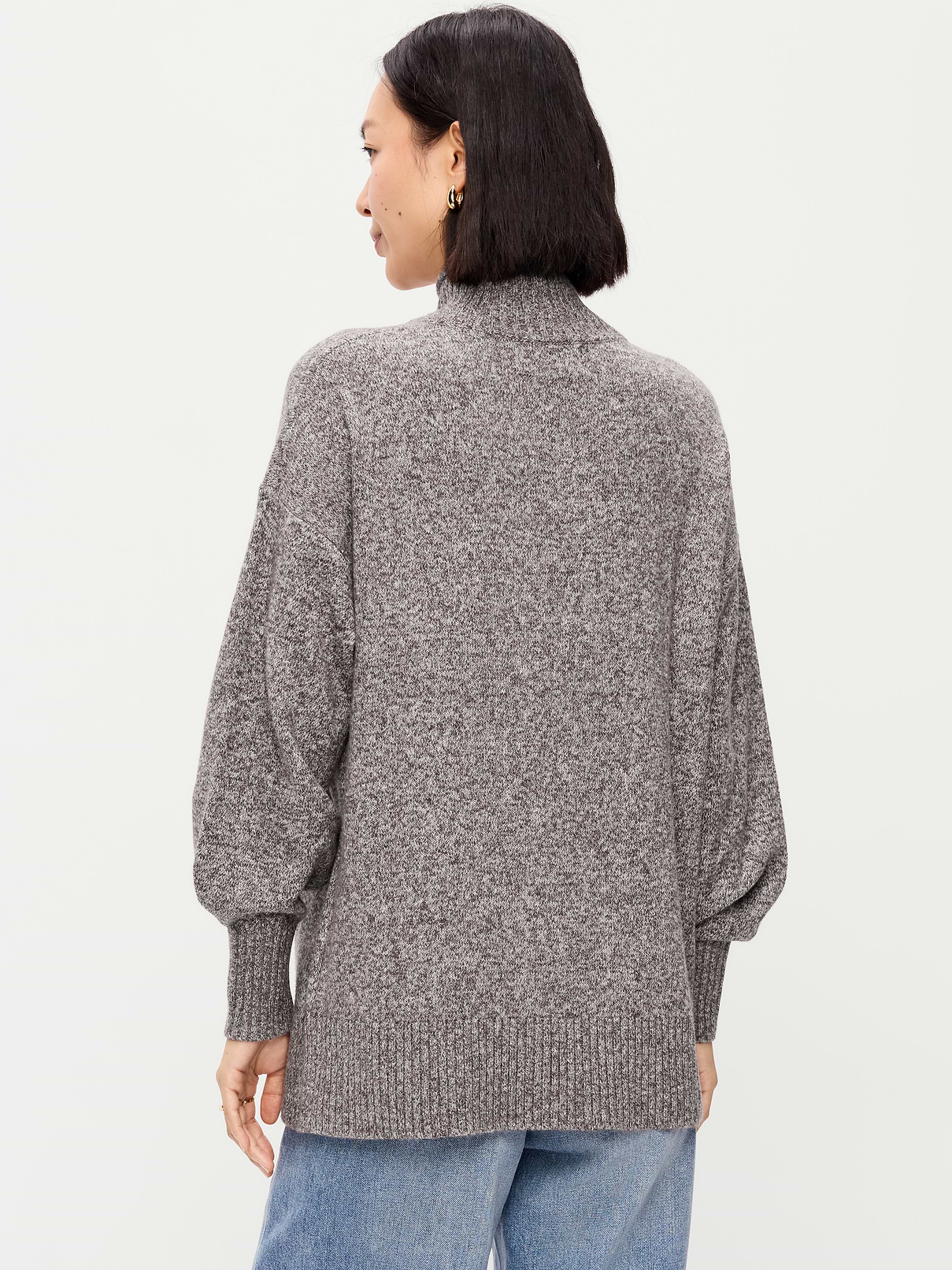 Image 2 of 3, SoSoft Turtleneck Tunic Sweater