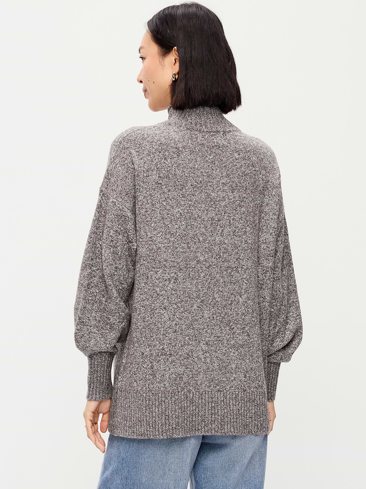 Image 2 of 3, SoSoft Turtleneck Tunic Sweater