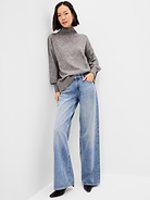 Image 3 of 3, SoSoft Turtleneck Tunic Sweater