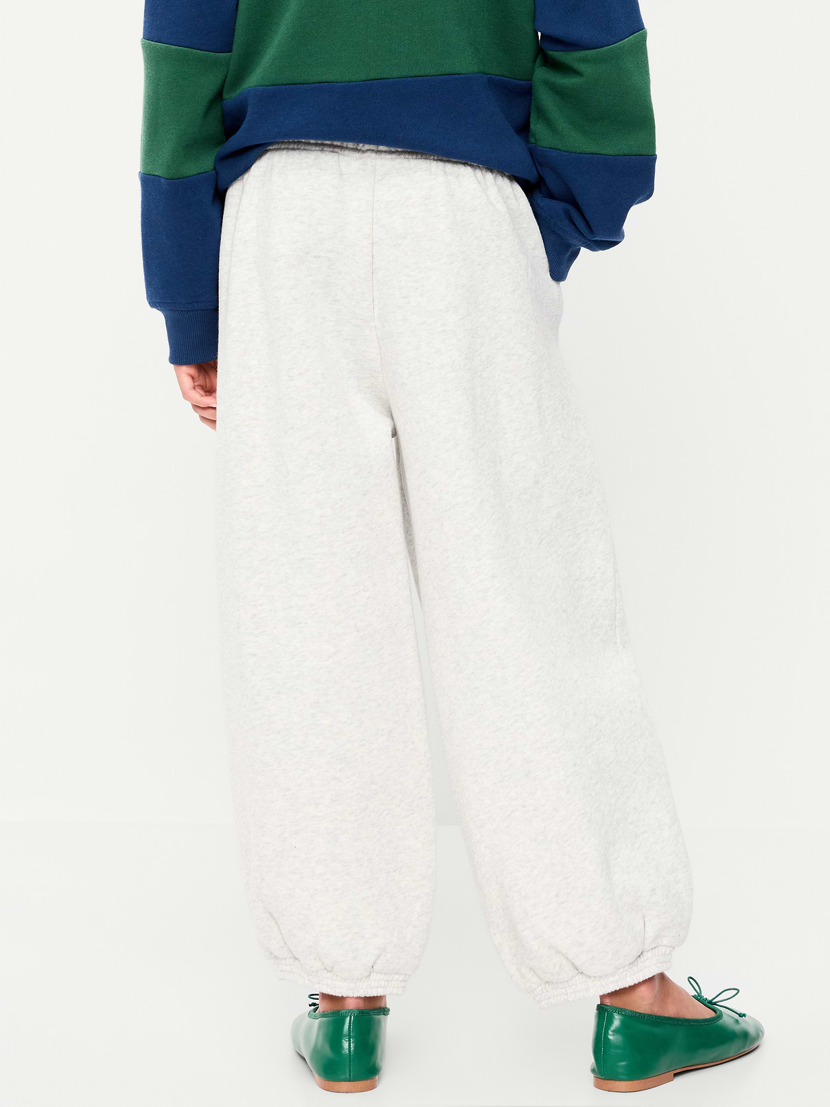 Image 4 of 4, Super Baggy Jogger Sweatpants for Girls