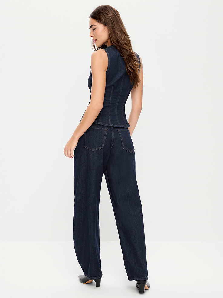 Image 3 of 8, The Arc Mid-Rise Barrel Jeans