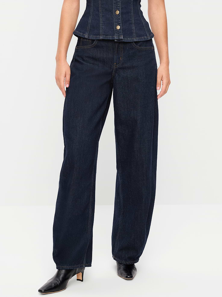 Image 2 of 8, The Arc Mid-Rise Barrel Jeans