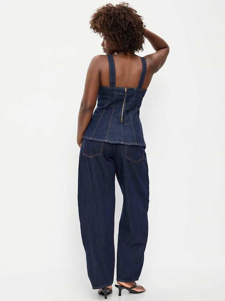Image 7 of 8, The Arc Mid-Rise Barrel Jeans