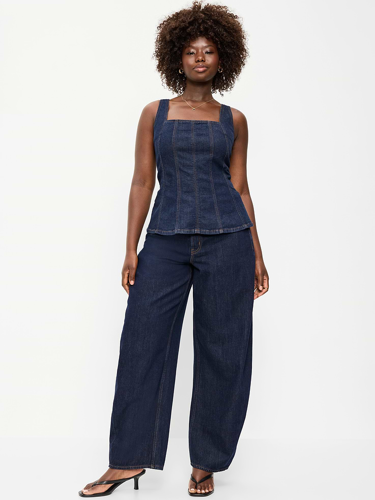 Image 6 of 8, The Arc Mid-Rise Barrel Jeans