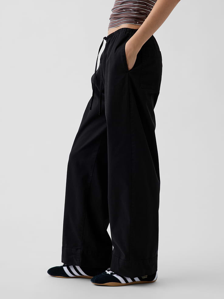 Image 3 of 6, Cuffed Easy Pants