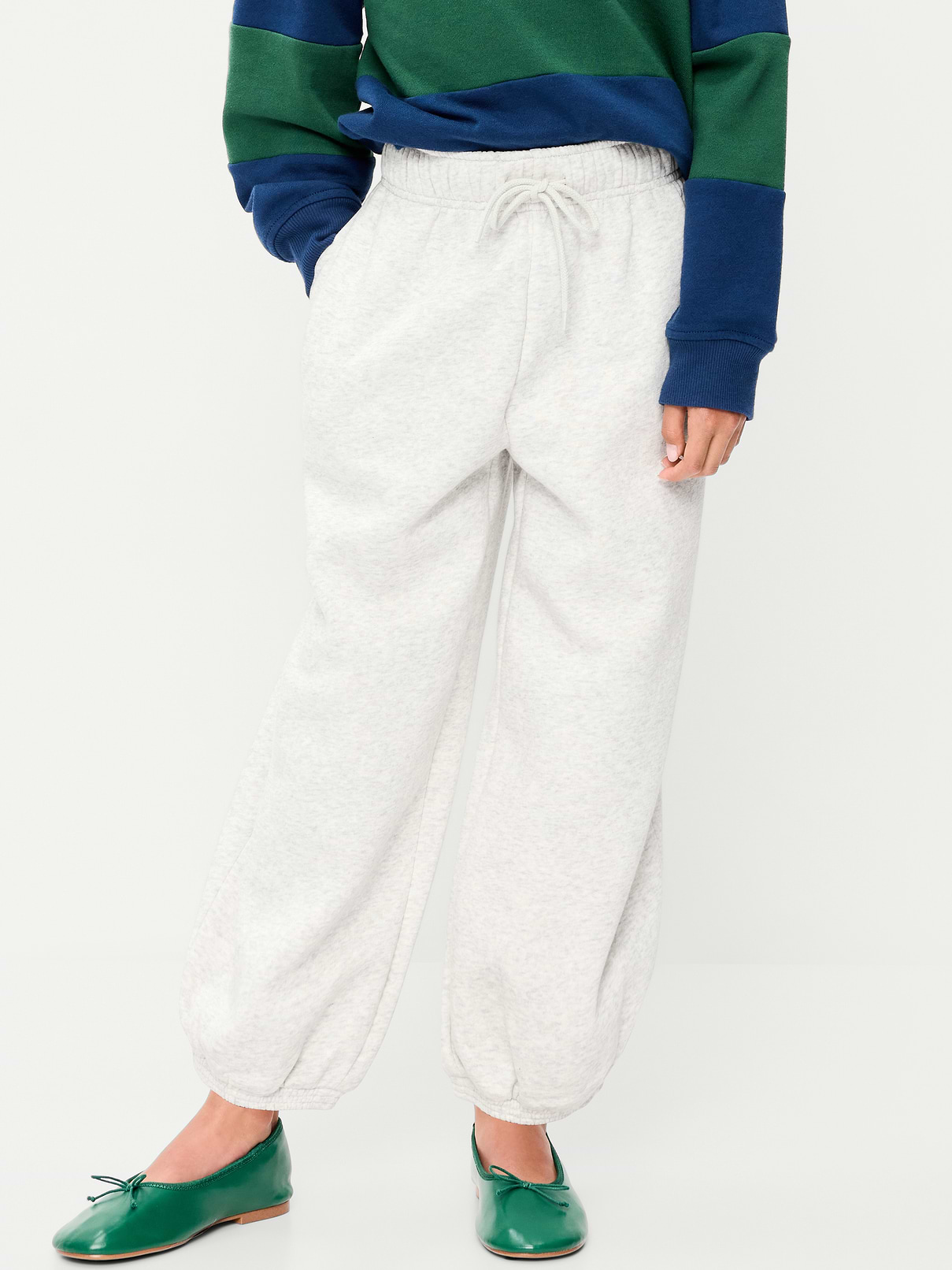 Image 2 of 4, Super Baggy Jogger Sweatpants for Girls