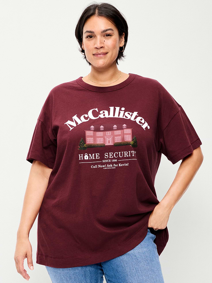 Image 6 of 7, Home Alone™ Oversized Tunic T-Shirt