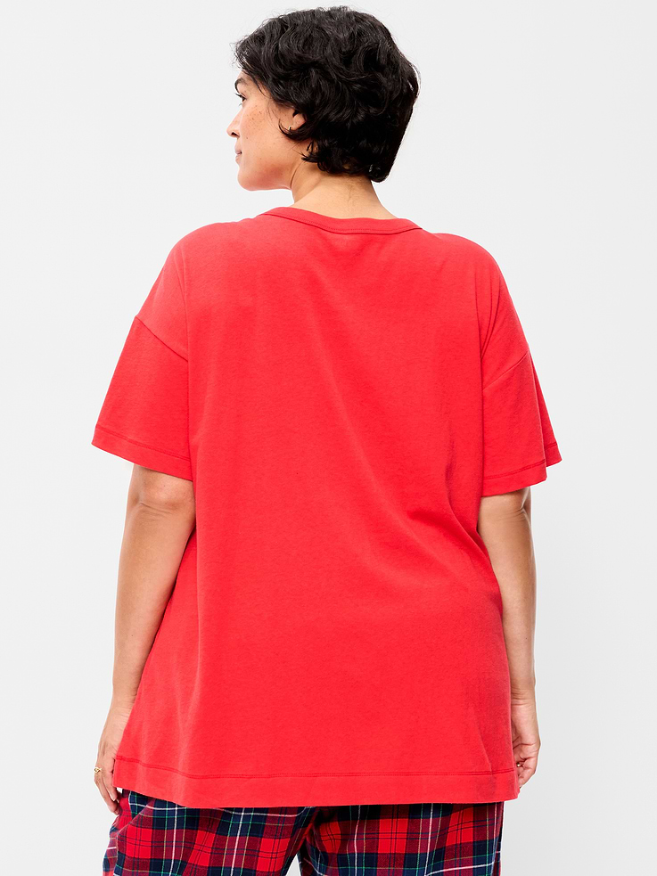 Image 9 de 9, T-shirt long surdimensionné Snoopy de Peanuts™