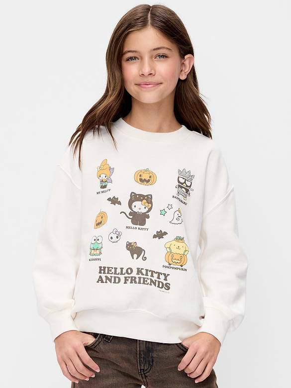 Chandail long surdimensionné Hello Kitty® pour fille