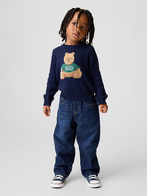 Baby & Toddler Cozy-Lined Baggy Jeans