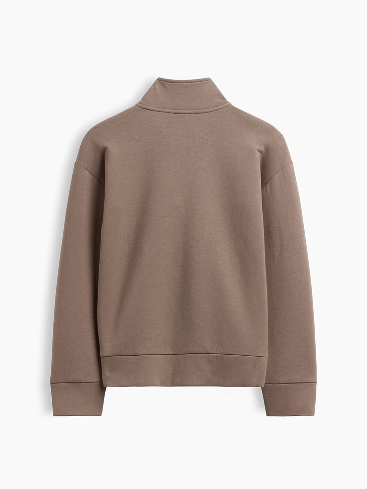 Image 3 of 3, Kids Relaxed Quarter-Zip Tech Sweatshirt
