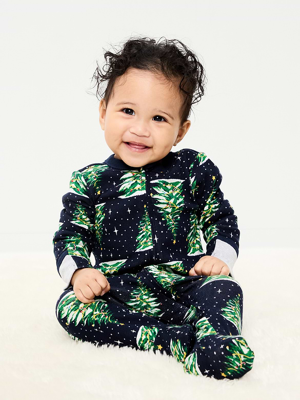 2-Way-Zip Sleep & Play Footed One-Piece for Baby