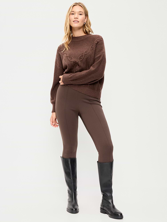 High-Waisted Stirrup Leggings for Women
