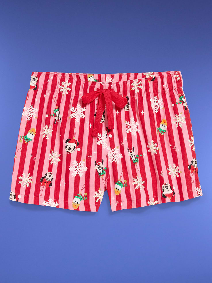 Image 4 de 8, Short boxeur de pyjama en flanelle Old Navy x Disney pour femme