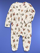 Image 2 of 5, Old Navy x Disney 2-Way-Zip Sleep & Play One-Piece for Baby