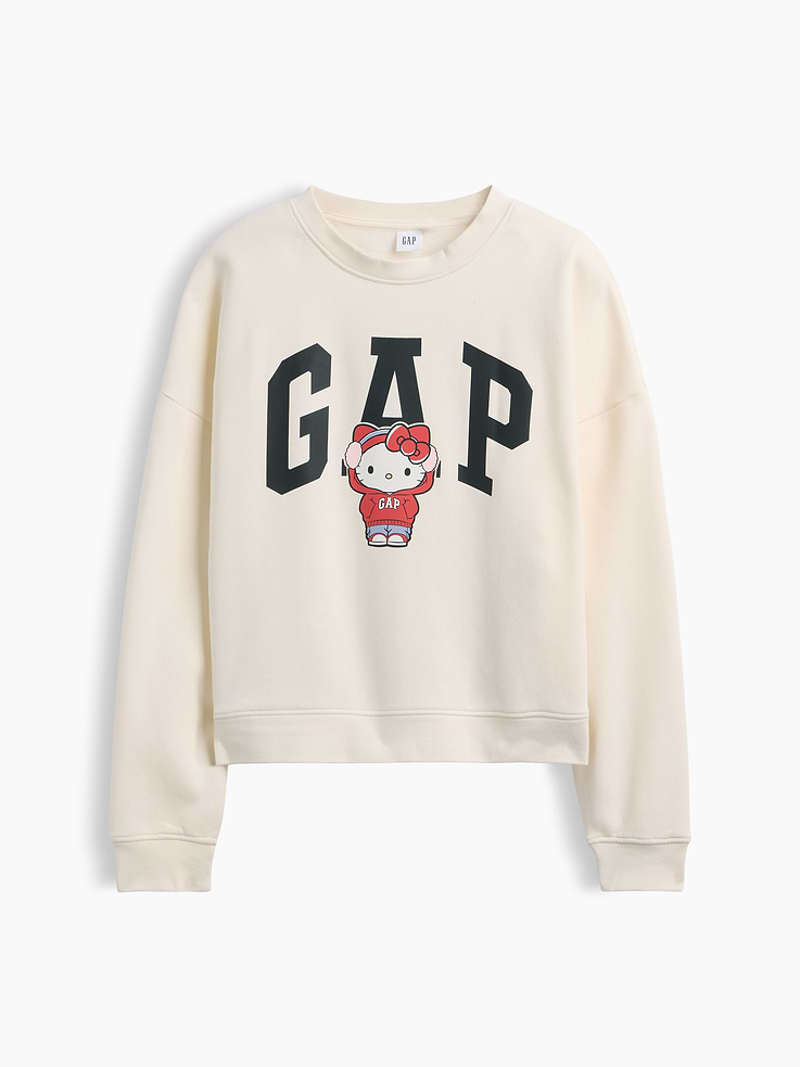 Image 5 of 5, Oversized Wedge Crewneck Sweatshirt