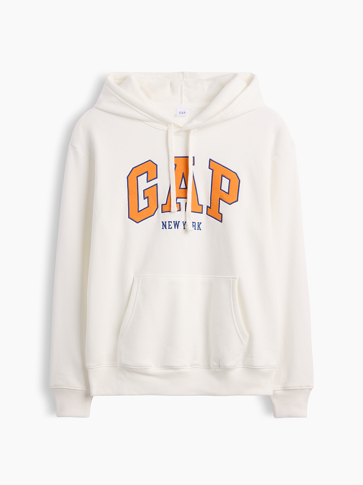 Image 2 of 2, Relaxed Gap NY Logo Hoodie