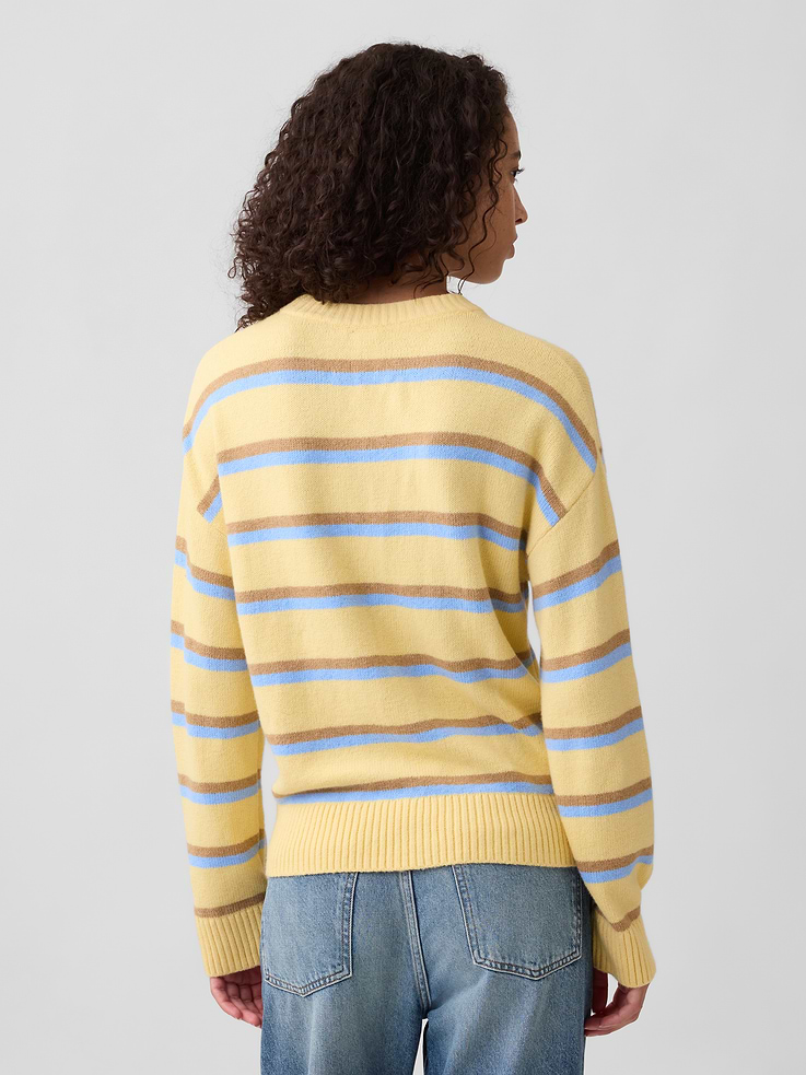 Image 2 of 5, Cashsoft Relaxed Crewneck Sweater