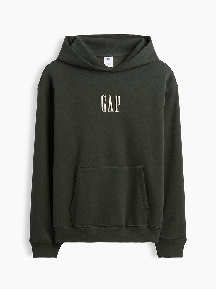 Image 2 of 2, Adult Vintage Soft Oversized Gap Mini-Logo Hoodie