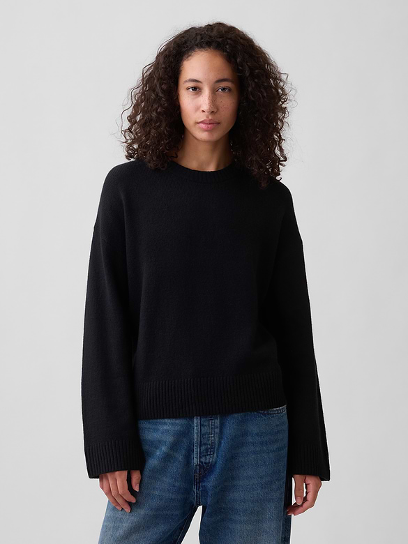 Cashsoft Relaxed Crewneck Sweater