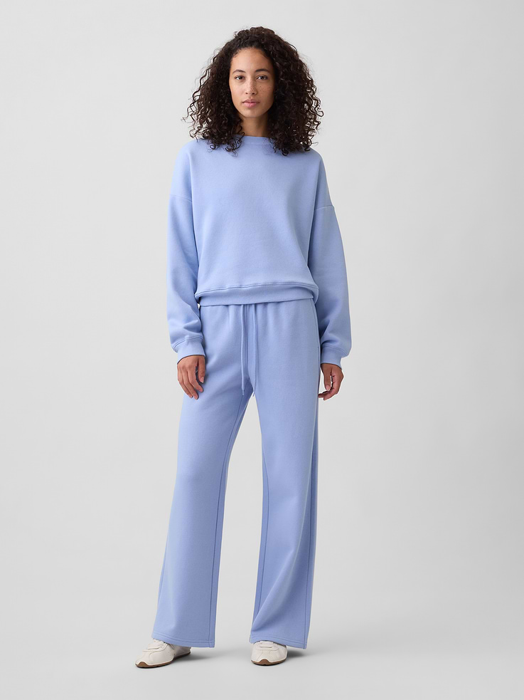 Image 3 of 5, Relaxed Wedge Crewneck Sweatshirt